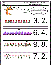 okul öncesi çocuklar için sıralama kavram çalışmaları
